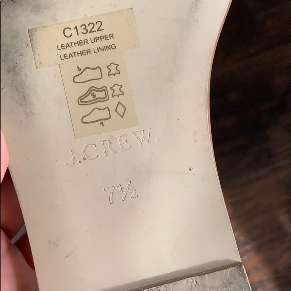 J. Crew Hayes Metallic suede sandals - Picture 4 of 5